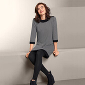 ♕ Шикарна якісна сукня-туніка з контрастними вставками відTchibo (Німеччина), р: 44-46 (36/38 євро)