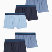 Лот 1шт!!! Чоловічі боксери C&A, р.М (темно-блакитний)