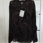 Брендовая новая красивая блуза-рубашка р.XL(16).