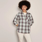 7801Фланелева Жіноча РубашкаМ 40/42