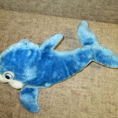 Плюшевый Дельфин, 37+- см., в новом состоянии