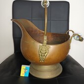 Медное ведро для угля