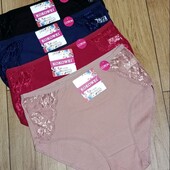 Распродажа остатков! Красивые трусы батальных размеров 60-62!!Хлопок 95%!