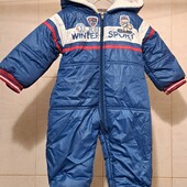 Зимовий комбінезон на 12-18 місяців.