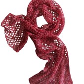 Шерстяная ажурная шаль, палантин 45*195 в идеале! ❣️