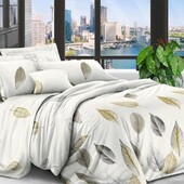 Нові бязеві постільні комплекти Utex 1,5*2*євро розміри