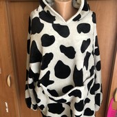 Меховушка, плюшева туника, кофта, худи, 2-3XL. слип, пижама