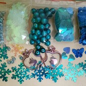 Набір сніжинок і наместин, 900шт