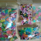 Набір сніжинок і наместин, 1900шт