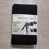 Есмара! Жіночі термоколготки, теплі жіночі колготки! 100 ден, чорні! 44/46 євро 50/52 наш! Лот 15
