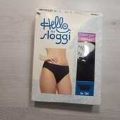 Sloggi! Трикотажні жіночі труси, сліпи 46 євро 52 наш, в лоті 3 шт! Лот 8