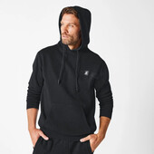 Арт.1363 худі тепле чоловіче чорне від livergy u.s.grand polo