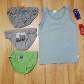 Дуже багато лотів, обирайте, економте на доставці✔ Троє трусиків и маєчка ✔