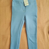 Тёплые джегенсы, лосины . Lupilu. Новые. Длина 57 см.