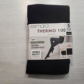 Есмара! Жіночі термоколготки, теплі жіночі колготки! 100 ден, чорні! 36/38 євро! Лот 3