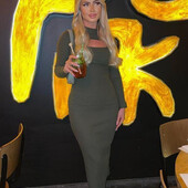 Плаття в рубчик з вирізом zara S