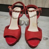 Босоніжки з штучної замші