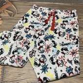 Плюшевые пижамные штаны размер 2хл