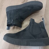 Wolks women демі челсі еко замша 38 розмір.Устілка 24