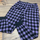 Флисовые пижамные штаны размер Л, состояние отличное