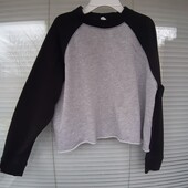 Укорочений світшот, кроп топ