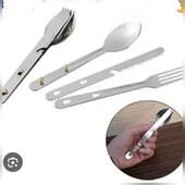 Лот 2 набора!!!!Туристический набор ( ложка,вилка,нож)