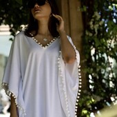 Mchugh, пляжна сукня з помпонами, махрова , пляжний рушник пончо