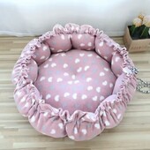 Чудове ліжко лежанка для тваринок Мягесенький Фліс і наповнення Дуже зручна