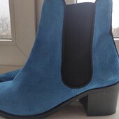 Брендові черевики з натуральної замші