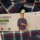 8060.Фланелевая рубашка livergy! размер євро S