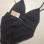 Есмара! Еластичний жіночий комплект: топ-бюст і жіночі труси 36/38! Лот 4