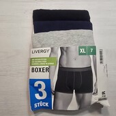 Ліверджи! Трикотажні чоловічі труси, чоловічі боксери Хл розміри 3 шт! Лот 806