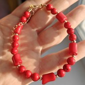Браслет з Коралу + мішечок