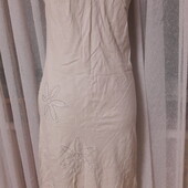 Святковий розпродаж! Сукня міді з натуральної тканини