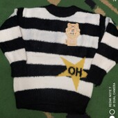 Дитячий м'якенький теплющий светрик альпака на 6-11 років