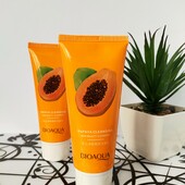 Bioaqua Papaya Cleansing – очищувальна пінка з папаїєю для обличчя, глибоке очищення, зволоження