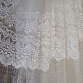 Шикарнейшая тюль грек сетка с вышивкой 5м