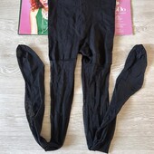 Тонкие черные колготки