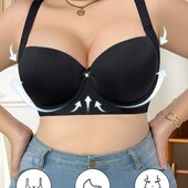 Вишуканий підтримуючий жіночий бюстгальтер 100E