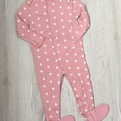 Primark.Котоновий чоловічок для дівчинки 86 см