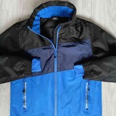Crivit брендовая лыжная новая куртка цвет электрик на мальчика рост 134/140 см