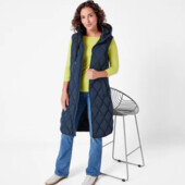 Арт.1108 жіночий подовжений жилет від esmara євро розмір xs 32/34.