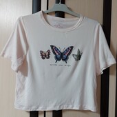 Футболка пижамная (микро фибра) 6-8 размер, евро 34-36