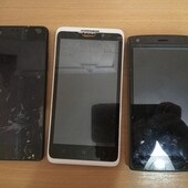 Лот все, що на фото! Смартфони на запчастини!