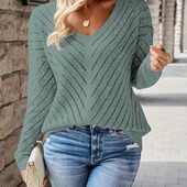 Стильный джемпер, свитер, пуловер, р. xl, наш 48-56