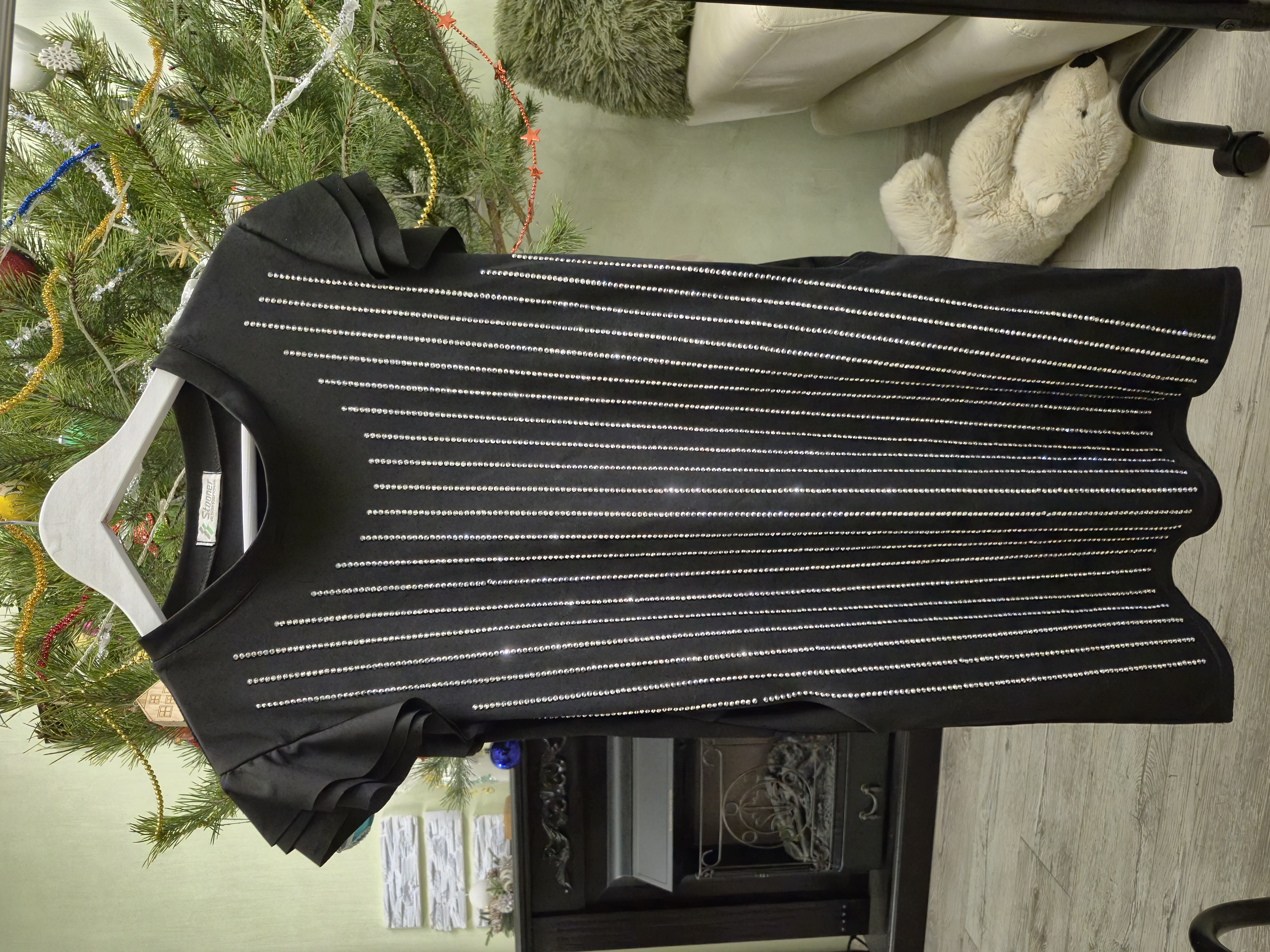 Плаття до Нового Року блискуче