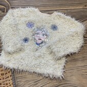 Распродажа! Свитшот меховушка на 9/10 лет