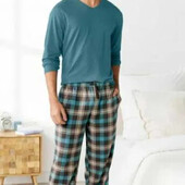 Піжама чоловіча Livergy eur S 44\46, штани фланелеві