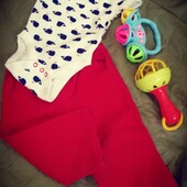 Дуже багато лотів Боді+джинси на 3-6 міс