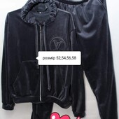 Шок ціна ! Теплий велюровий костюм розмір 56